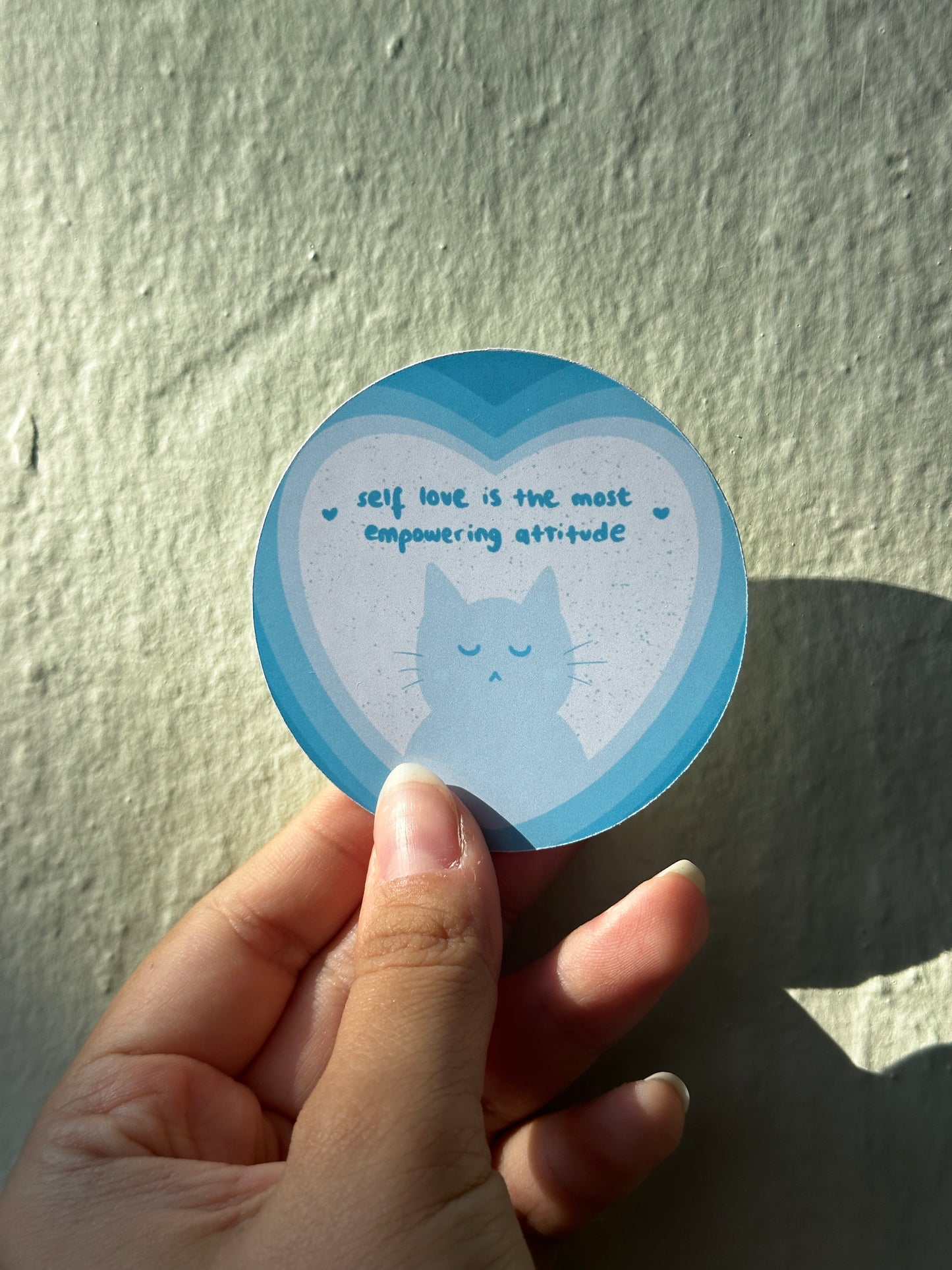 Self-Love Catitude Sticker ฅ ฅ