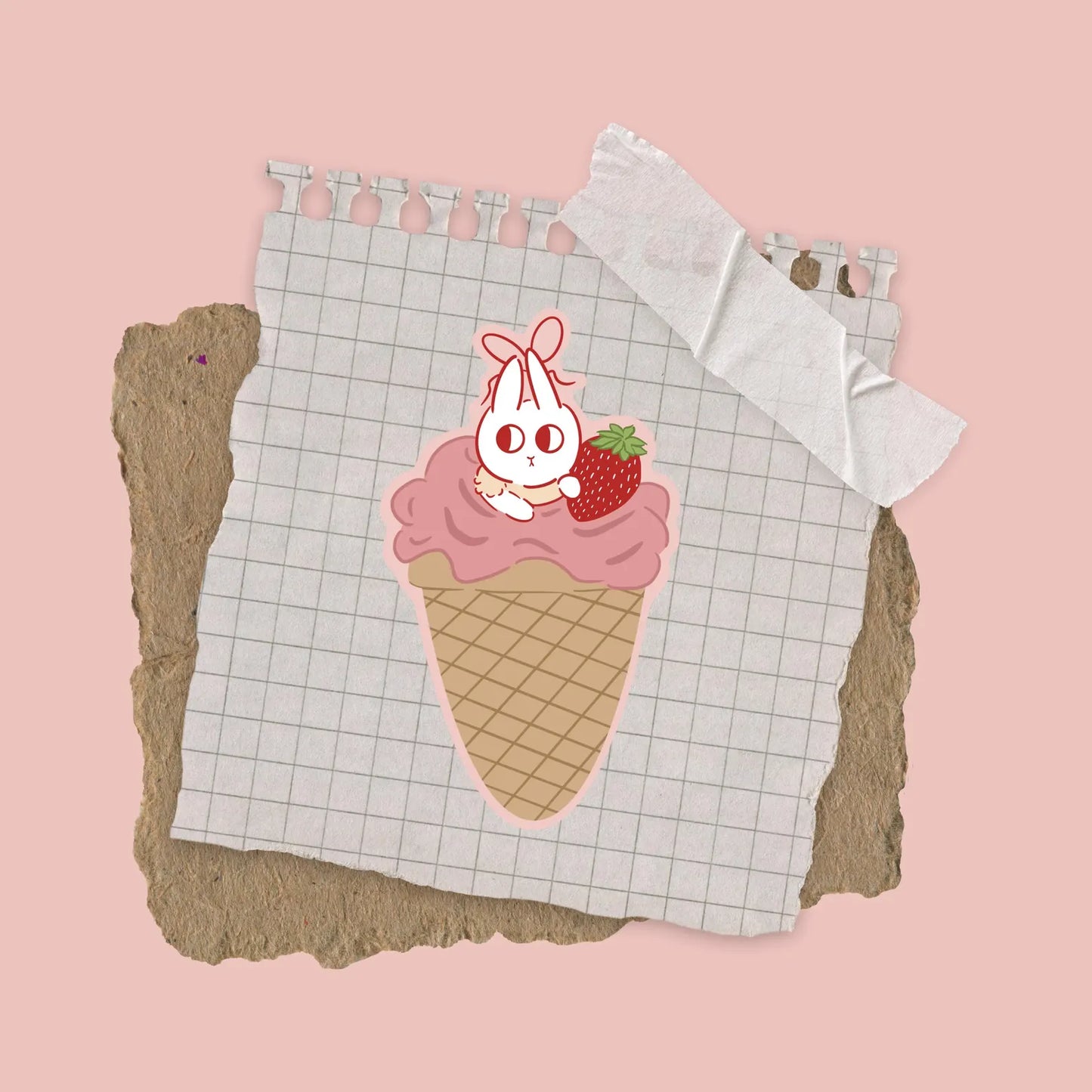 Sundae Dreams – Bunny & Berry Cone