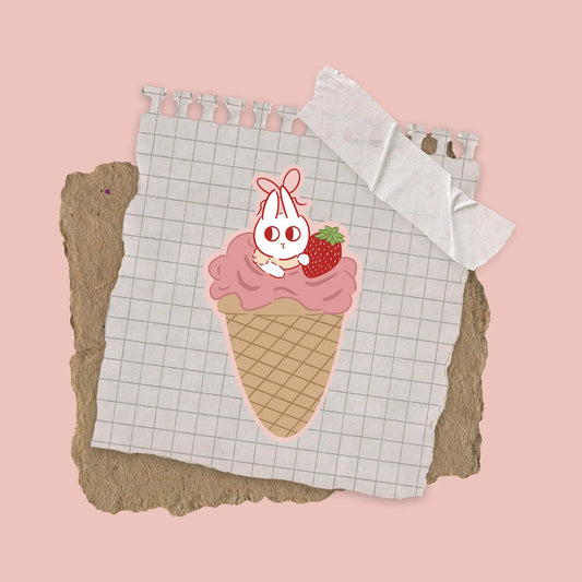 Sundae Dreams – Bunny & Berry Cone